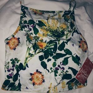 Kortni Jeane Squared Up Top ((Floral))